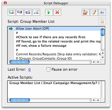 Script Debugger