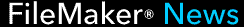 FileMaker News