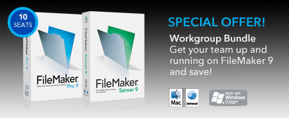 The FileMaker Workgroup Bundle