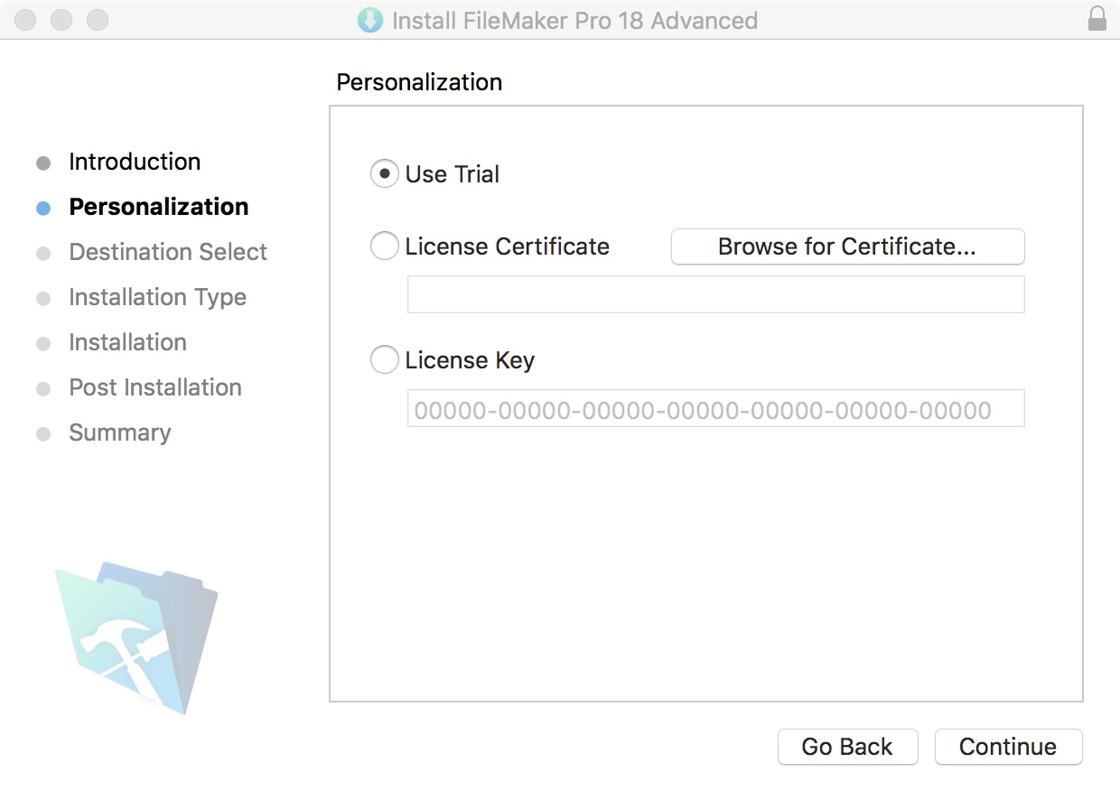 filemaker server 18 installation guide