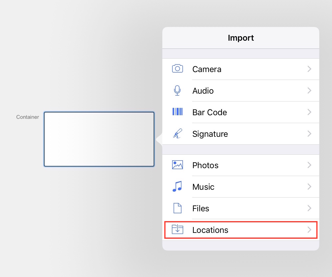 FileMaker Go 15 - Sharing with other applications and shared drives