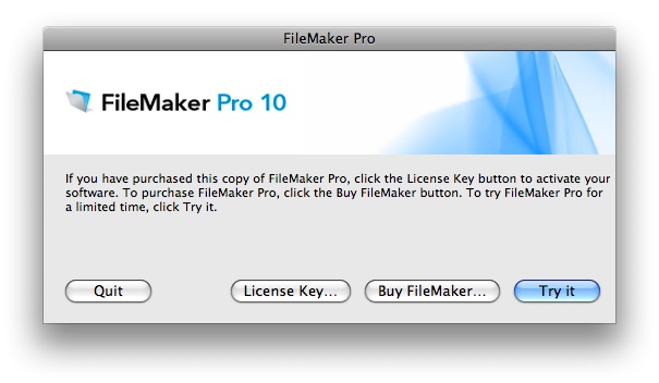 Filemaker Pro 11 Free Trial