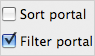 Portal Filtering