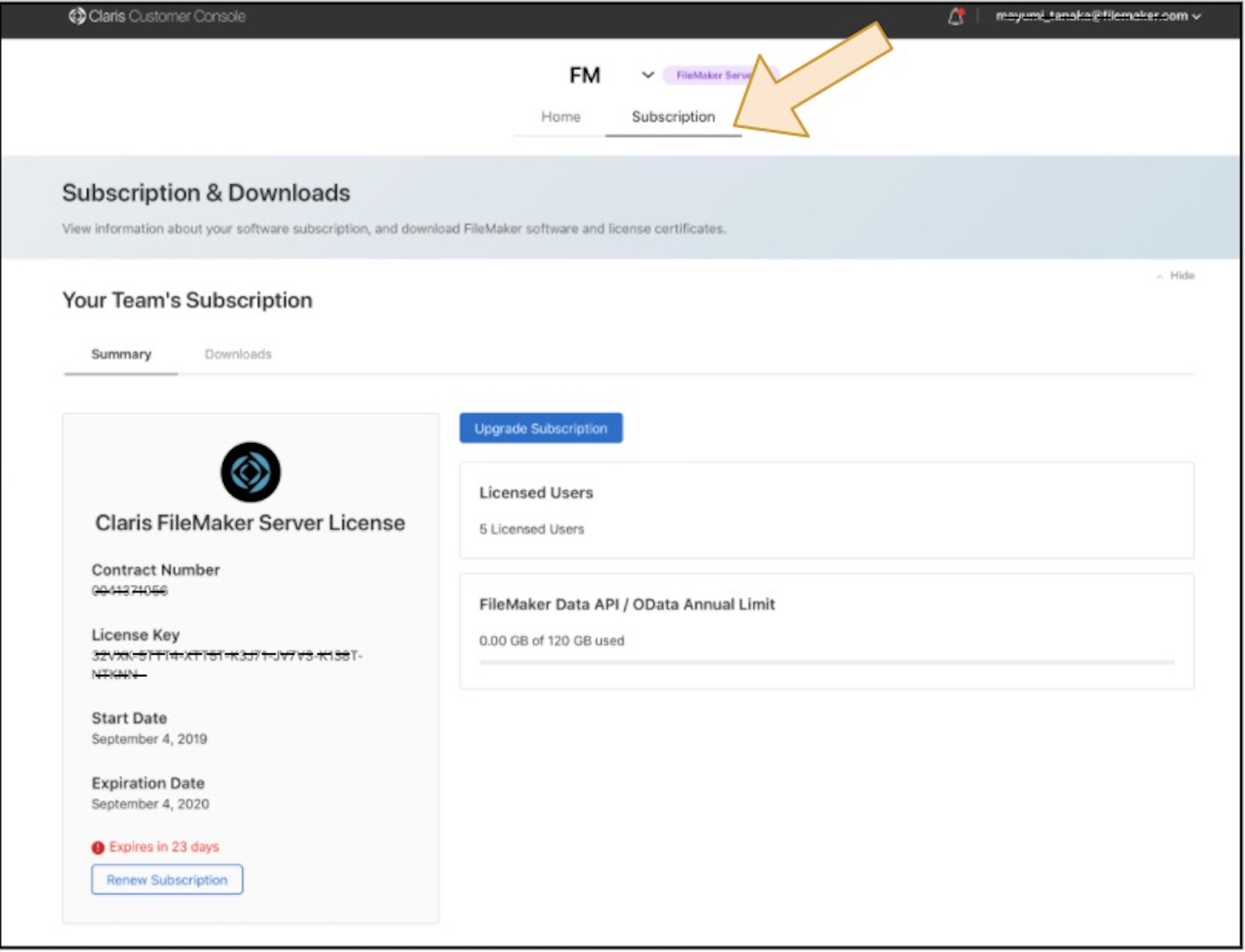 filemaker server license filemaker server license