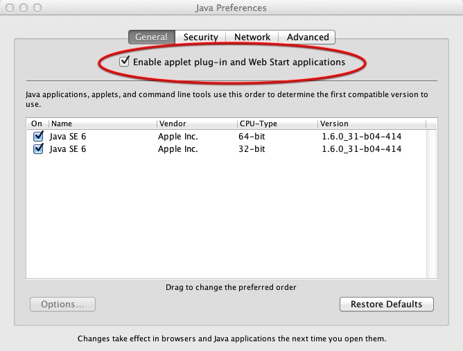 Java Admin Console For Mac